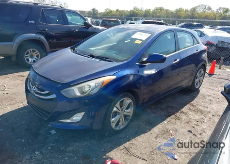 2013 Hyundai Elantra Gt from USA, damaged, VIN KMHD35LE6DU079603
